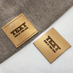 Lederlabel aus Echt-Leder Model EP-M45 Lederetiketten aus Echtleder - EP-M45