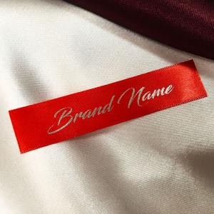 Markenname bedruckte Textiletiketten - TL-M1