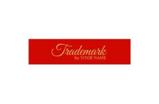 Markenname bedruckte Textiletiketten Model TL-M102