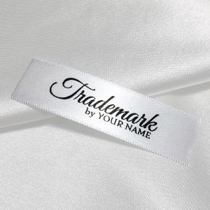 Markenname bedruckte Textiletiketten - TL-M111