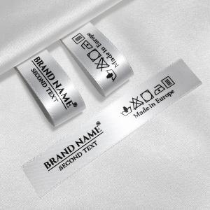 Marken- und Wäsche-Etiketten Modell TL-M114 Markenname bedruckte Textiletiketten - TL-M114