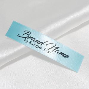 Markenname bedruckte Textiletiketten - TL-M120