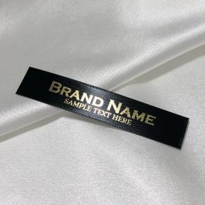 Markenname bedruckte Textiletiketten - TL-M129