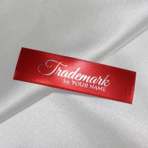 Markenname bedruckte Textiletiketten - TL-M139