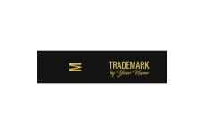 Markenname bedruckte Textiletiketten Model TL-M17