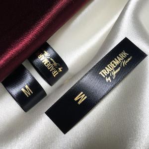 Markenname bedruckte Textiletiketten - TL-M17