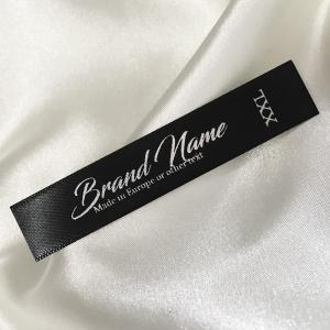 Markenname bedruckte Textiletiketten - TL-M21