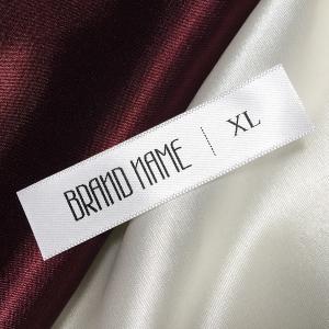 Markenname bedruckte Textiletiketten - TL-M23
