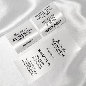 Wäscheetiketten mit Pflegesymbolen - TC-M338