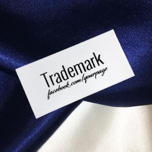Markenname bedruckte Textiletiketten - TL-M44