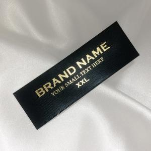 Markenname bedruckte Textiletiketten - TL-M49