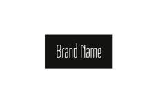 Markenname bedruckte Textiletiketten Model TL-M53