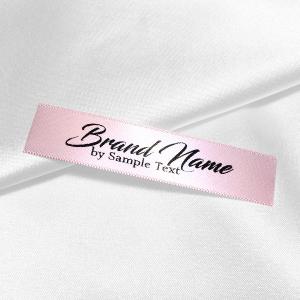 Markenname bedruckte Textiletiketten - TL-M60