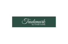 Markenname bedruckte Textiletiketten Model TL-M85