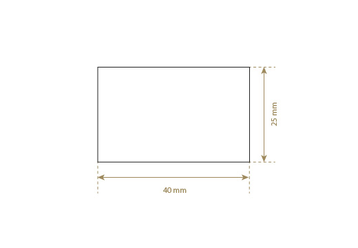 Lederetikett aus Echt-Leder Model EP-M33