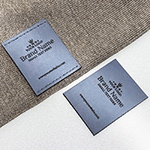 Lederetikett aus Echt-Leder Model EP-M52