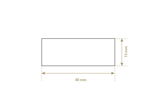Lederlabel aus Echt-Leder Model EP-M53
