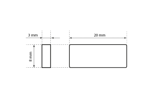 Kunststoffsiegel Model ST-M128