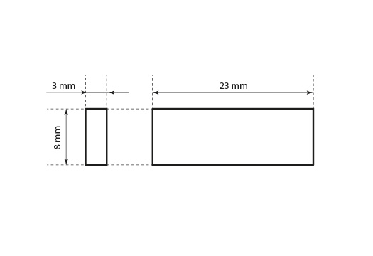 Kunststoffsiegel Model ST-M140