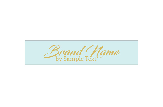 Bedrucktes Textiletikett Fashion Style Model TL-M115