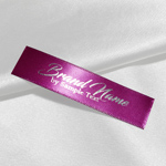 Markenname bedruckte Textiletiketten - TL-M12