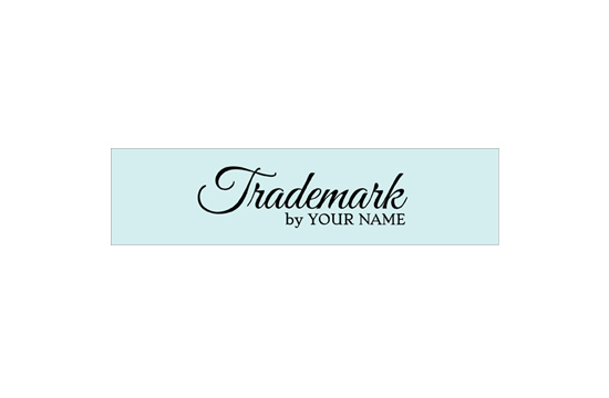 Bedrucktes Textiletikett Vogue Style Model TL-M123