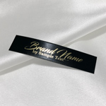 Bedrucktes Textiletikett Fashion Style Model TL-M127
