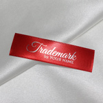 Markenname bedruckte Textiletiketten - TL-M139