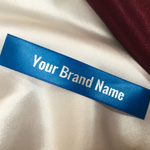 Markenname bedruckte Textiletiketten - TL-M2