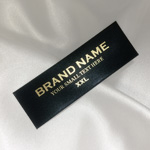 Markenname bedruckte Textiletiketten - TL-M49