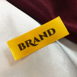Markenname bedruckte Textiletiketten - TL-M5