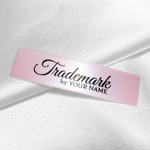 Bedrucktes Textiletikett Vogue Style Model TL-M55