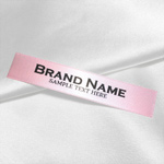 Markenname bedruckte Textiletiketten - TL-M58