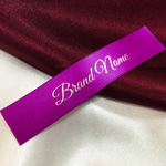 Markenname bedruckte Textiletiketten - TL-M8