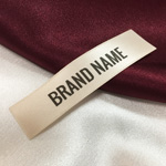 Bedrucktes Textiletikett Elegant Style Model TL-M9