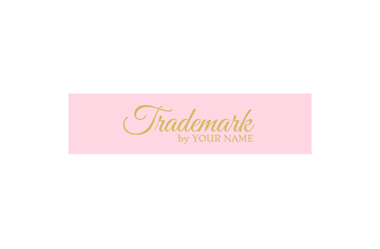 Bedrucktes Textiletikett Vogue Style Model TL-M94