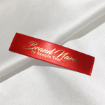 Markenname bedruckte Textiletiketten - TL-M97